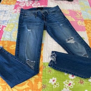 Flying Monkey distressed jeans. Size 26.